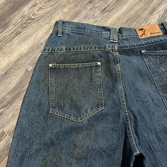 Vintage 1990s Tupac Makaveli Jeans 34x34 (32x32) - Picture 13 of 13